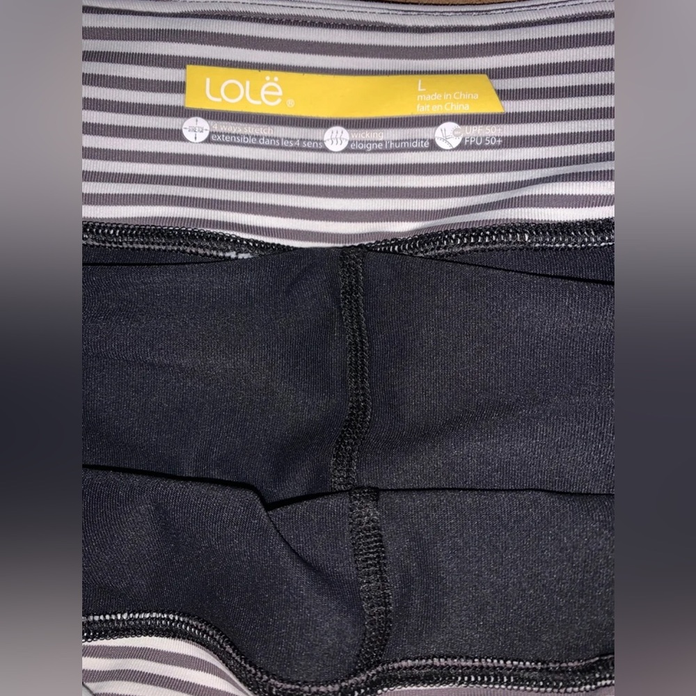 Lole Skort Sz Large; Key/Coin/Card Pocket; In Excellent Condition! Black - Picture 3 of 7